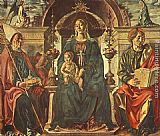 Madonna with the Child and Saints by Francesco del Cossa